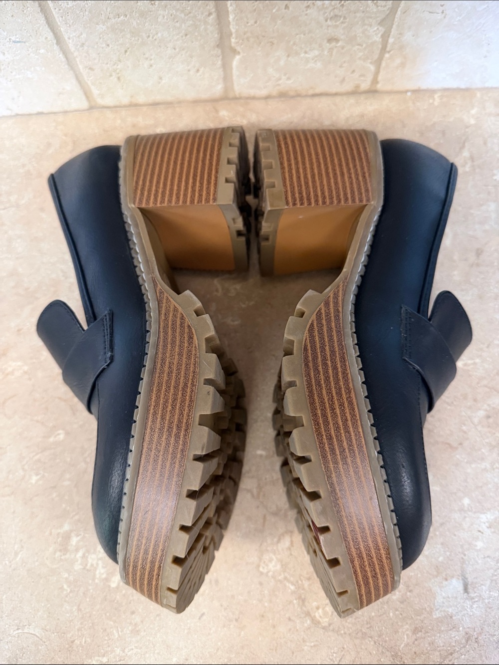 MIA Dahila Chunky Platform Loafer Shoes Sz7 - Picture 4 of 7